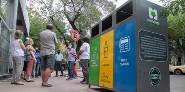 La Municipalidad de la Ciudad de Mendoza habilitó un nuevo punto verde para recolección de residuos secos. Está ubicado en República de Siria antes de llegar a San Juan. Gentileza MCM