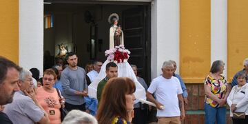 Misa y procesión en honor a Santa Teresita El Fuertecito
