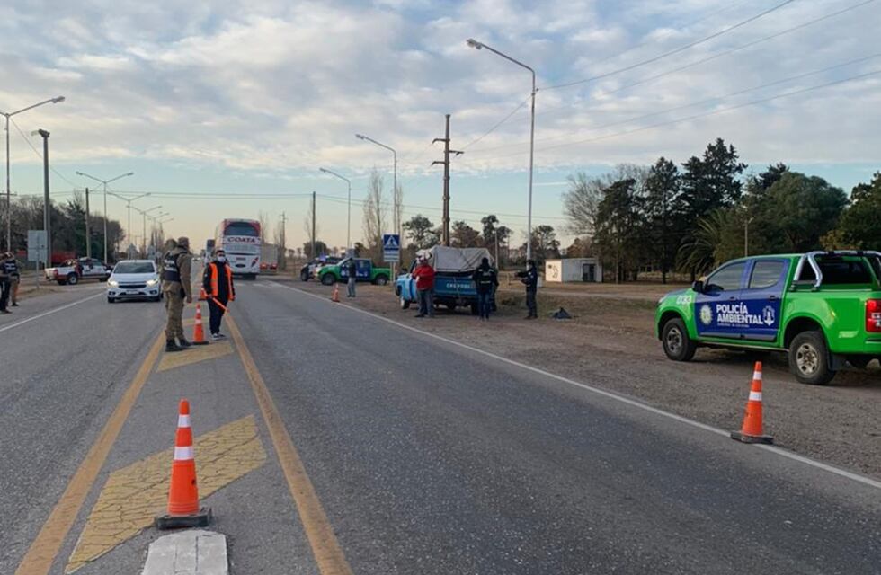 Operativo de la Policía Ambiental en Tanti por actividades de caza y pesca ilegal