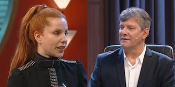 Mario Pergolini regresó a la TV y sorprendió al comer la placenta de Agustina Kämpfer en vivo: “Estoy transpirando”.