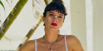 Gimena Accardi dio tips para reutilizar un look de entrenamiento y lucirlo de noche.