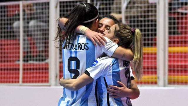 Argentina es finalista de la Copa América de futsal femenina.