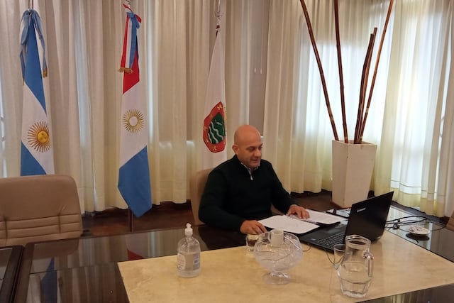 El Intendente de Carlos Paz Daniel Gómez Gesteira participó como anfitrión del lanzamiento del proyecto “Acceso a la comunicación en el paradigma social de la discapacidad”.