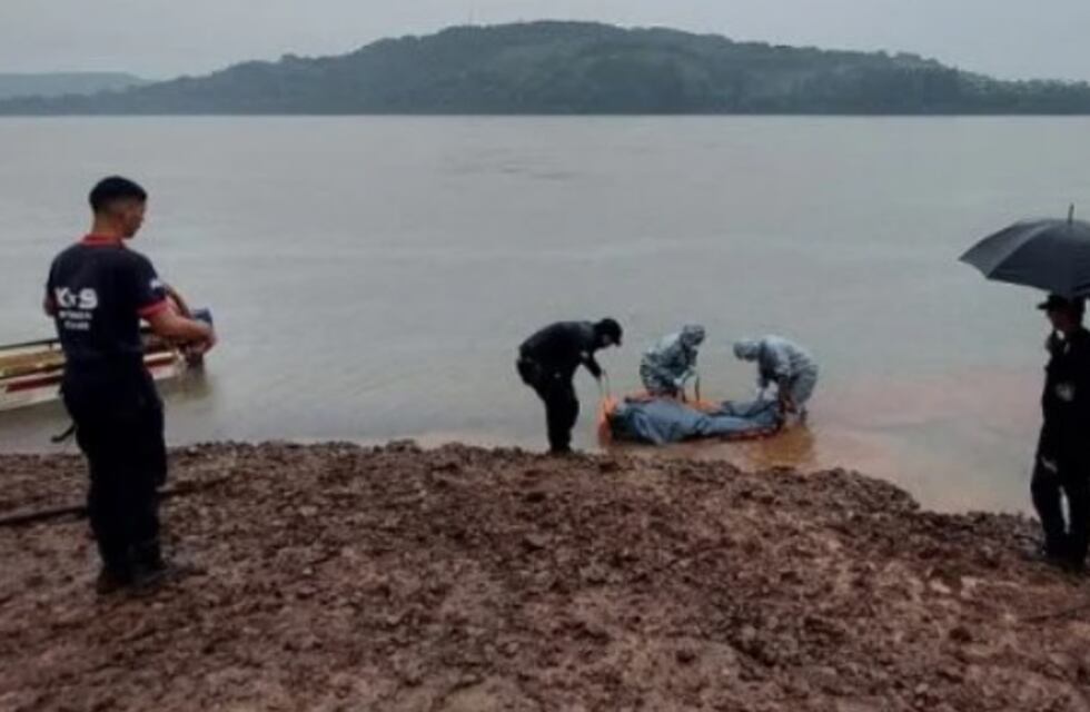 Lamentablemente, hallan sin vida al joven pescador que cayó a las aguas del río Uruguay