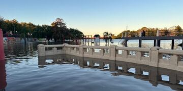 Gualeguaychú en estado de alerta con gran parte de la Costanera afectada por las inundaciones