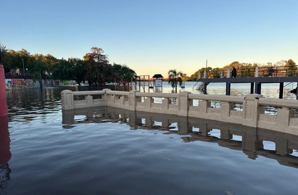 Gualeguaychú en estado de alerta con gran parte de la Costanera afectada por las inundaciones