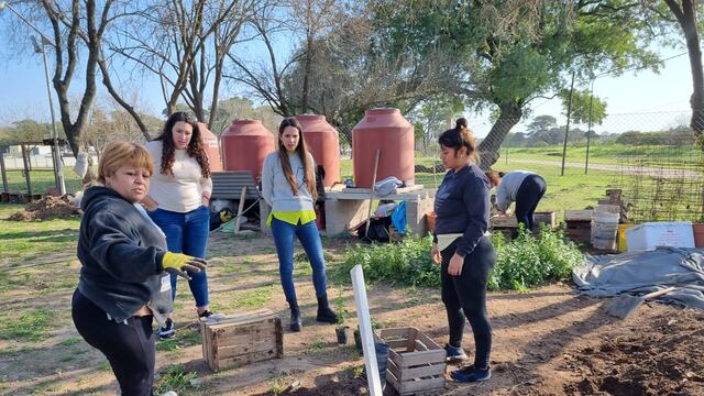 La huerta agroecológica comunitaria cumple 2 años