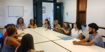 el director de Cultura, Educación y Derechos Humanos recibió a representantes de Encuentro Indígena
