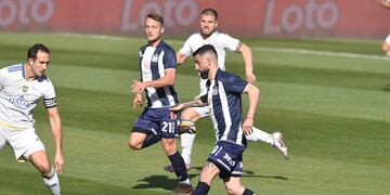 Michael Santos y Mateo Retegui. ¿Juntos en la ofensiva de Talleres este lunes ante el Halcón? (Ramiro Pereyra).