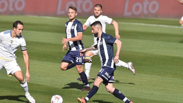 Michael Santos y Mateo Retegui. ¿Juntos en la ofensiva de Talleres este lunes ante el Halcón? (Ramiro Pereyra).