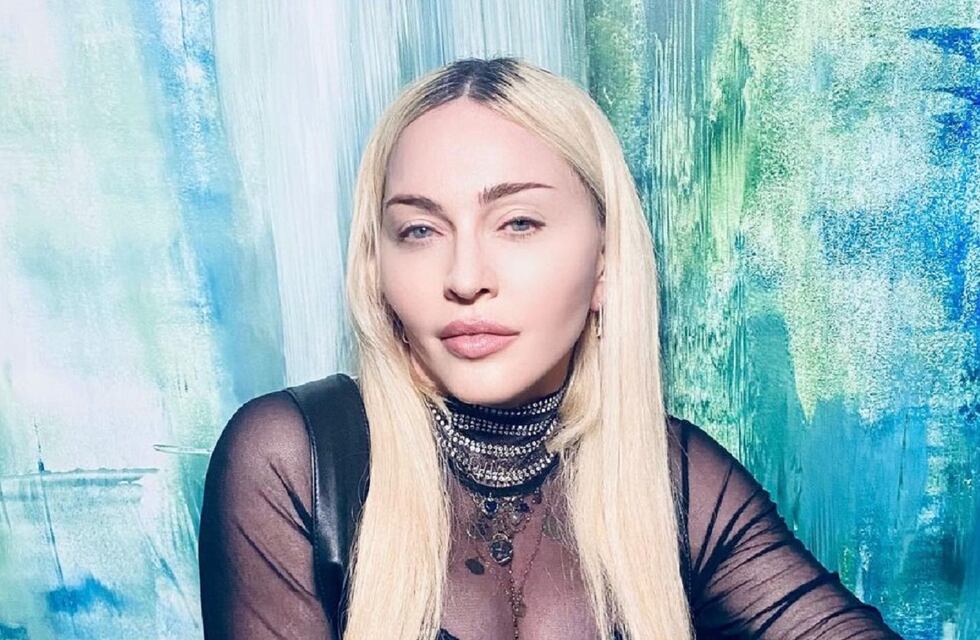 A puro glamour, Madonna posó frente a la cámara y encandiló a sus fanáticos