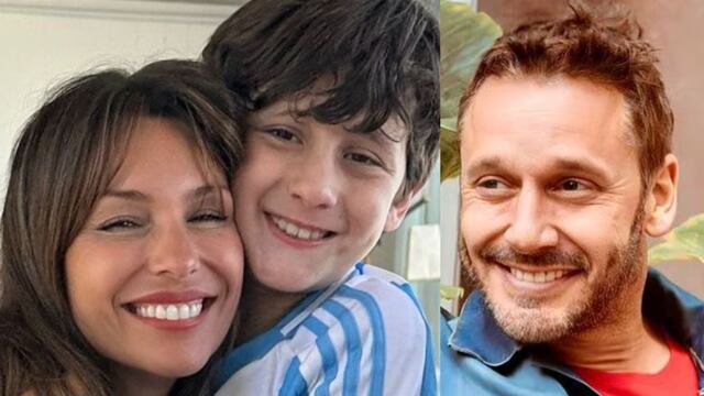 El pequeño de 10 años posó para la cámara con su nuevo look.