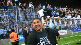 "Calidad" Rodríguez atajó un penal con el que Racing ascendió. Va por otra hazaña, ahora en Central Norte, ante Boca por Copa Argentina.