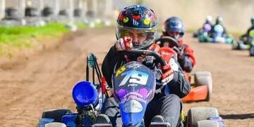 El puntaltense Joaquín Roggero hizo podio en Saavedra.