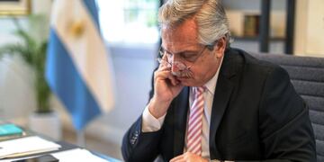 El presidente Alberto Fernández.