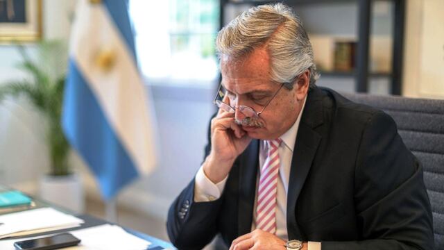 El presidente Alberto Fernández.