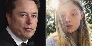 Elon Musk y su hija Vivian Jenna Wilson.