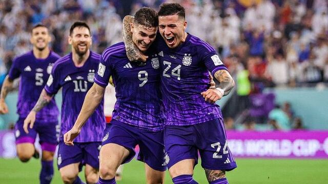Julián Álvarez marcó el segundo tanto de la Selección Argentina ante Polonia en el Mundial de Qatar.