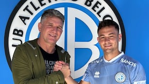 Santiago Longo, otra vez cerca de Belgrano (Prensa Belgrano)