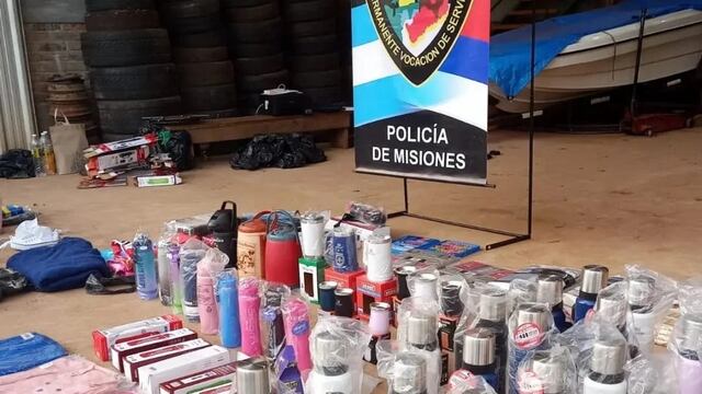 Persecución, allanamiento y millonaria mercadería de contrabando secuestrada en Oberá