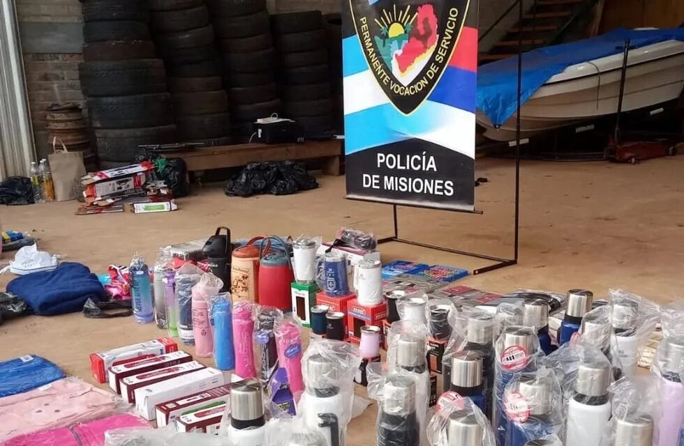 Policía de Misiones secuestró una millonaria mercadería de contrabando en Oberá
