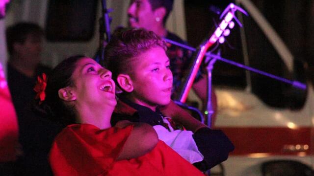 Arte en la plaza y vos en Las Heras.