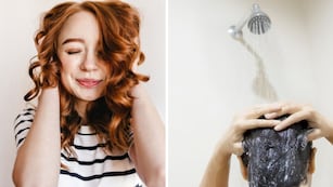 Con solo dos productos antes del baño, cómo lograr que tu cabello parezca de peluquería.