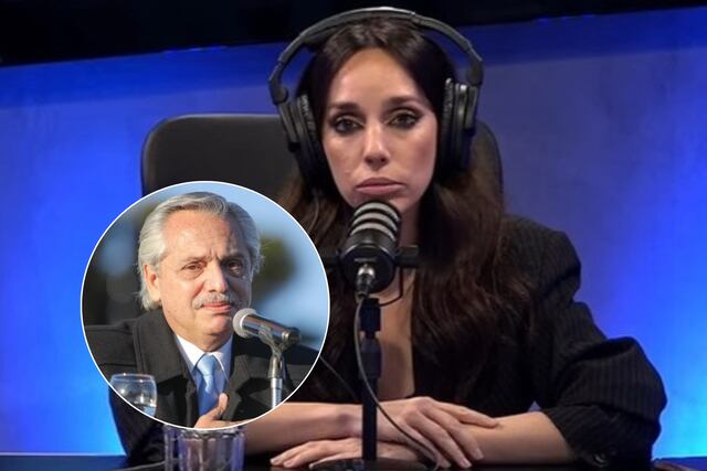 Alberto Fernández reveló para quién era en realidad el video de Tamara Pettinato en la Casa Rosada.