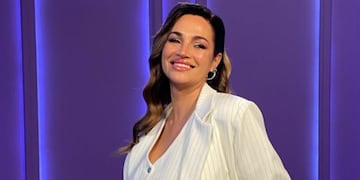 Corbata y look mega ajustado: Belén Francese se consagró como reina del estilo luciendo un conjunto canchero y sensual