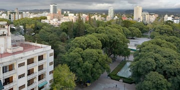 Nublado en Mendoza.