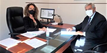 El vicegobernador Carlos Haquim se presentó ante la jueza contravencional María Fernanda Yapur.