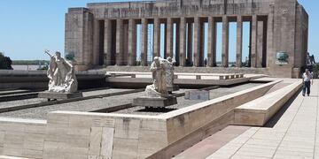 La ciudad amaneció con el cielo despejado.