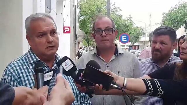 Pablo Farías, Alejandro Ambort y Pablo Pinotti en Rafaela