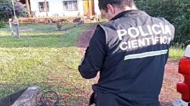 Menor demorado por robar cables del tendido eléctrico en 9 de Julio.