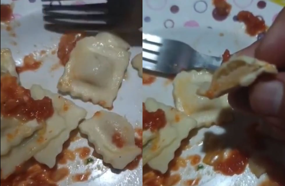 Total desilusión: aseguran que los ravioles “baratos” están rellenos de un ingrediente inesperado