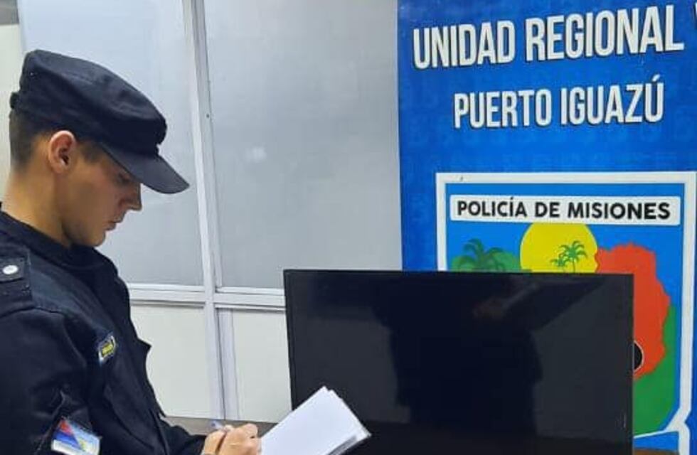 Recuperan un televisor robado en Puerto Esperanza