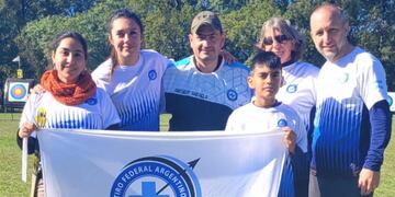 Arqueros rafaelinos en Paraná