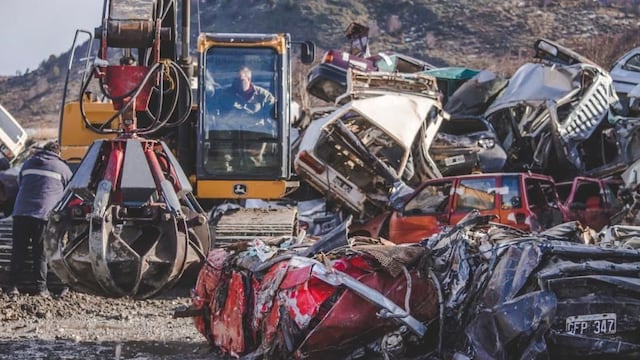 La municipalidad compactó más de 100 toneladas de chatarras