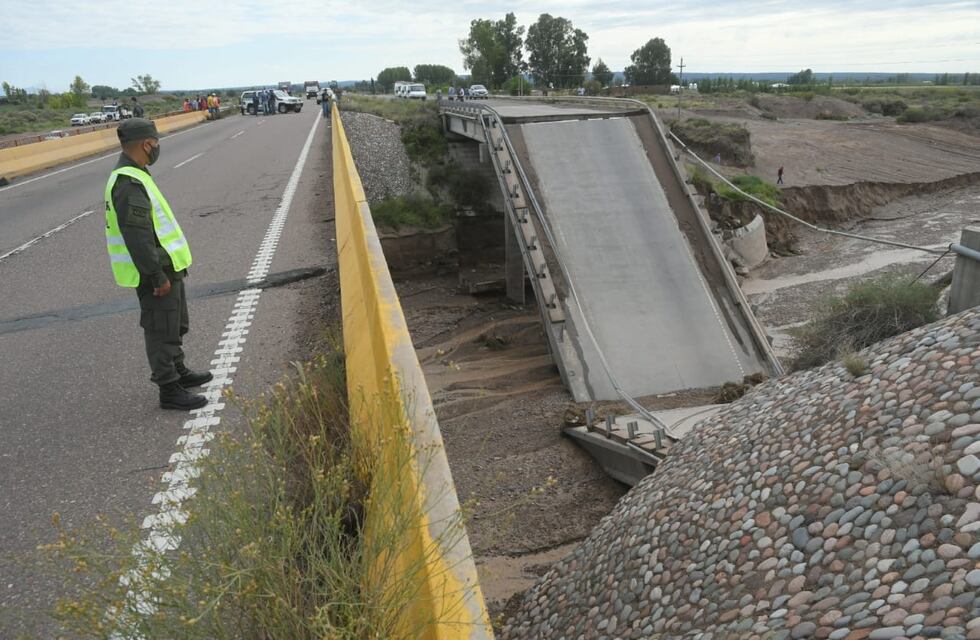 Con un baypass, habilitaron el transito en la ruta 40