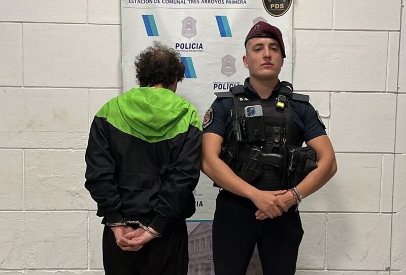 Padre e hijo aprehendidos tras disparar a un menor con fines intimidatorios