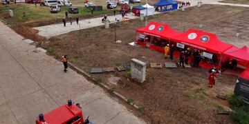 Encuentro y movilización de Brigadas USAR en Gualeguaychú
