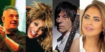 Ricardo Iorio, Tina Turner, Jeff Beck y Silvina Luna, entre las muertes que más conmovieron en el 2023.