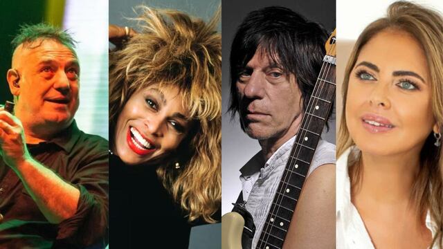 Ricardo Iorio, Tina Turner, Jeff Beck y Silvina Luna, entre las muertes que más conmovieron en el 2023.