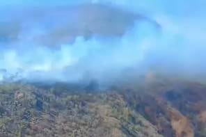 Incendio en Guasapampa. (Gentileza)