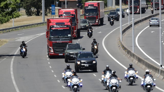 Sputnik V custodiada viaja hacia Ciudad de Buenos Aires