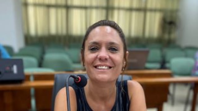 La concejala Valeria Soltermam (PJ)