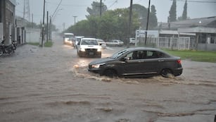 Fuertes lluvias en Córdoba.