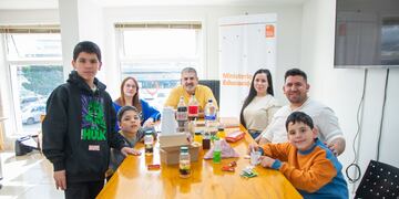 Pablo Silva recibió a docentes de la Campaña Antártica 2023
