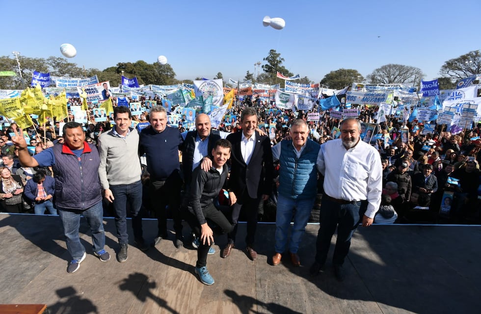 Más de 65 mil militantes acompañaron a Massa, Manzur y Jaldo