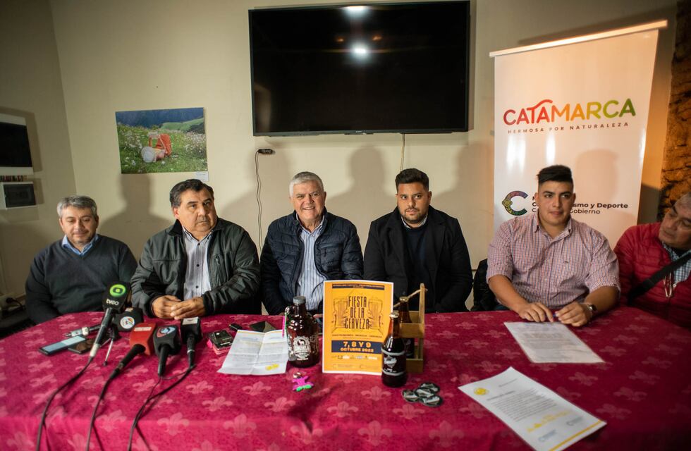 Se presentó la Fiesta Provincial de la Cerveza Artesanal